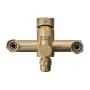 Душова колона зі змішувачем ZERIX REX-009-J BRUSHED GOLD з нерж. сталі (Колір матове золото) (ZX6125) — Photo 12