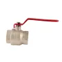 Кран кульовий Koer KR.214 - 2-1/2" FF ГГР (ручка "важіль" червона) (KR4950) — Photo 9