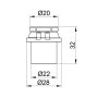 Заглушка прес Icma 20х2 №417 — Photo 4