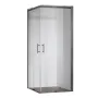 Душова кабіна без піддону Koer SR SC03-90x90x200-TR-07 прозоре скло Easy Clean 6мм, графіт (KR5359) — Photo 12