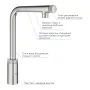 Змішувач для кухні з висувним виливом Grohe Minta SmartControl (31613DC0) — Photo 7
