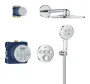 Душова система прихованого монтажу з термостатом Grohe Grohtherm SmartControl (34863000) — Photo 8
