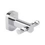 Крючок Qtap Liberty подвійний QTLIBCRM1154 Chrome — Photo 5