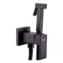Змішувач для гігієнічного душу Zerix LEB9-123 Black (з лійкою) (кол. чорний) (ZX5572) — Photo 9