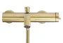 Змішувач для ванни REA SPOT BRUSHED GOLD з виливом — Photo 5