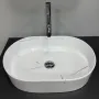 Умивальник VBI VERONA 50 MARBLE WHITE GLOSSY накладний — Photo 11