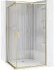 Душова кабіна REA CITY 80х100 BRUSHED GOLD — Photo 6
