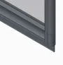 Шторки скляні на ванну складні Koer SR BS07-80x140-TR-01 прозоре скло Easy Clean 4мм, хром (KR5948) — Photo 35