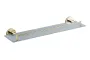 Полиця скляна VBI VENUS BRUSH GOLD — Photo 2