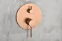 IMEX MONZA BRUSHED ROSE GOLD Набір для душу, PVD матове рожеве золото — Photo 8