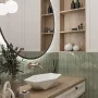 Умивальник (раковина) VBI VENEZIA S WHITE накладний — Photo 9