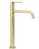 Змішувач для раковини (умивальника) REA LUGANO SLIM BRUSHED GOLD високий * — Photo 5