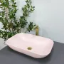 Умивальник (раковина) VBI AVEZZANO PINK MATT накладний — Photo 9