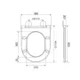 Унітаз підлоговий безбачковий Mixxus Premium Bevel-0702-T3 555х365х410mm система змиву Tornado 3.0 (MP6715) — Photo 22