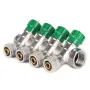 Колектор вентильний з фитингом Koer KR.1123-4 3/4"x4 ways (KR2831) — Photo 2