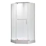 Душова кабіна з низьким піддоном MIXXUS LINES SCT01-90x90x198-TR CHROME прозоре скло 6мм NEW (в 2 ящ) (MI8370) — Photo 11
