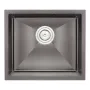 Кухонне миття Qtap D4843BL 2.7/1.0 мм Black (QTD4843BLPVD2710) — Photo 7