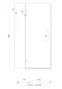 Двері в нішу Koer SR SD04-100x200-TR-01 прозоре скло Easy Clean 10мм, хром (KR5386) — Photo 35