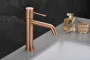 IMEX GENOVA BRUSHED ROSE GOLD Змішувач для умивальника, PVD матове рожеве золото — Photo 4