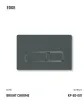 Інсталяція KollerPool AQUA LINE + EDGE Chrome панель змиву + підвісний унітаз KVADRO Black matt з сидінням Soft-close ( змив Tornado ) — Photo 13
