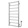 Рушникосушарка електрична Ladder П9 500х1000 Deffi нержавіюча сталь (Хром, EF16, Праве підключення) — Photo 4