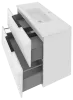 Підвісна тумба "Медокс" білого кольору, шириною 100 см — Photo 95