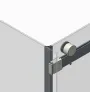 Бічна стінка до кабіни Koer SR SW01-90x200-TR-07 прозоре скло Easy Clean 8мм, графіт (KR5382) — Photo 36