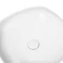 Раковина-чаша Qtap Kolibri 400х400х140 White з донним клапаном QT10117040TW — Photo 11