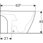 Чаша унітазу-компакт Geberit iCon Square 200930000 — Photo 7