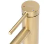 Змішувач для раковини (умивальника) REA FOSS BRUSHED GOLD золотий матовий низький — Photo 10
