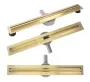 Трап для душу REA NEOX 70 SLIM PRO BRUSHED GOLD матове золото — Photo 5