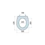 Oval S C5 сидіння для унітазу — Photo 5