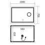 Дзеркало Mixxus Premium QUADRO MR20-100x70 з Led Touch, Anti-fog, димером, регулятором яскравості, лінзою (MP6622) — Photo 14