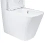 Чаша унітазу-компакту Mixxus Premium Quadro-0401-T1 Bowl 610х365х825 Tornado 1.0 без сидіння (MI8343) — Photo 9