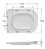 Унітаз-компакт Mixxus QUADRO-0404-T1 660х360х820mm, система змиву TORNADO 1.0 (MI6688) — Photo 19