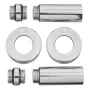 Комплект подовжувачів Koer KF.SET.06MF 1/2Fx1/2M хромований (KR5849) — Photo 5