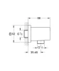 Шлангове підключення Grohe Euphoria Cube (27704000) — Photo 4