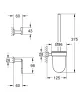 Набір аксесуарів 3 в 1 Grohe Essentials Cube New (40757001) — Photo 4