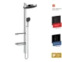 Rainfinity Showerpipe Душова система 360 1jet прихованого монтажу, хром — Photo 2