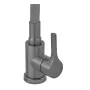 Змішувач для кухні ZERIX REX-011 GRAPHITE REFL.GREY з нерж. сталі (Колір графіт+силіконовий вилив сірий) (ZX6130) — Photo 13