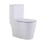 Унітаз-моноблок підлоговий Qtap Swan Ultra Quiet безобідковий з сидінням Soft-close WHITE QT16226080AW — Photo 9