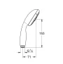 Ручний душ, 3 режими струменю Grohe New Tempesta Classic (28419002) — Photo 5