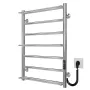 Рушникосушарка електрична Ladder П7 500х700 Deffi нержавіюча сталь (Хром, JD03, Праве підключення) — Photo 4