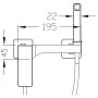 Змішувач для гігієнічного душу KOER KB-24037-01 (Колір хром) (KR6005) — Photo 12