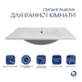 Комплект Albatross: Раковина врізна меблева 720x460x180 мм, White, прямокутна + Донний клапан Pop-up PU02O — Photo 8