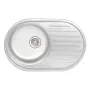 Кухонне миття Qtap 7750 0,8 мм Satin (QT7750SAT08) — Photo 7