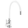 Змішувач для кухні Mixxus SUS-011 Chrome Refl.White (нерж. сталь) (MI6233) — Photo 3