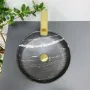 Умивальник (раковина) VBI PRATO BLACK ONYX MATT накладний — Photo 8