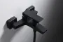 IMEX ART BLACK MATT Змішувач для ванни з душовим набором, чорний матовий — Photo 5
