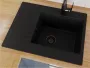 Кухонна мийка BODRUM 650 black Miraggio — Photo 10